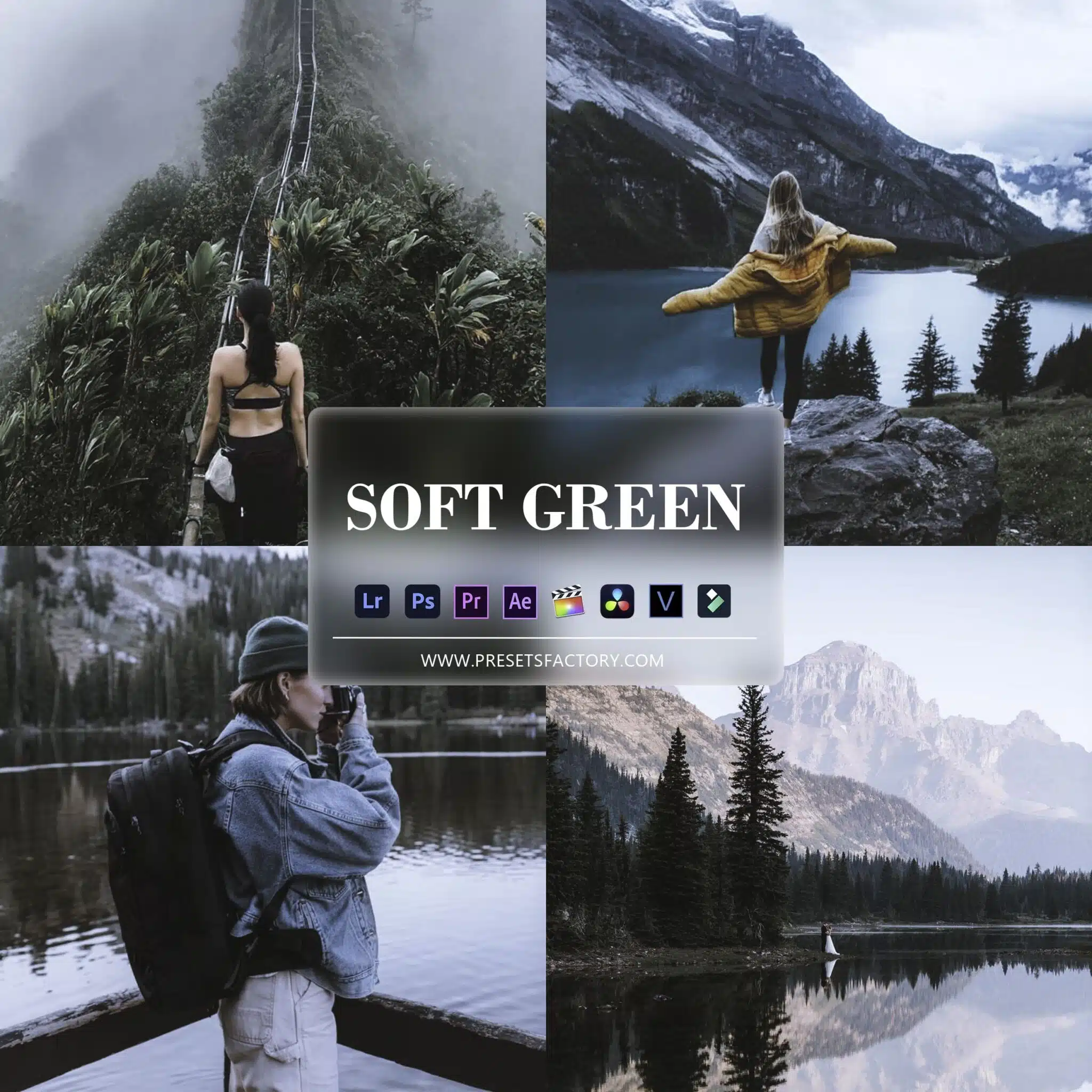 Soft Green Presets collection