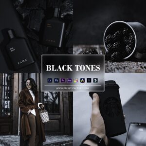 amazing Black Tones Presets collection
