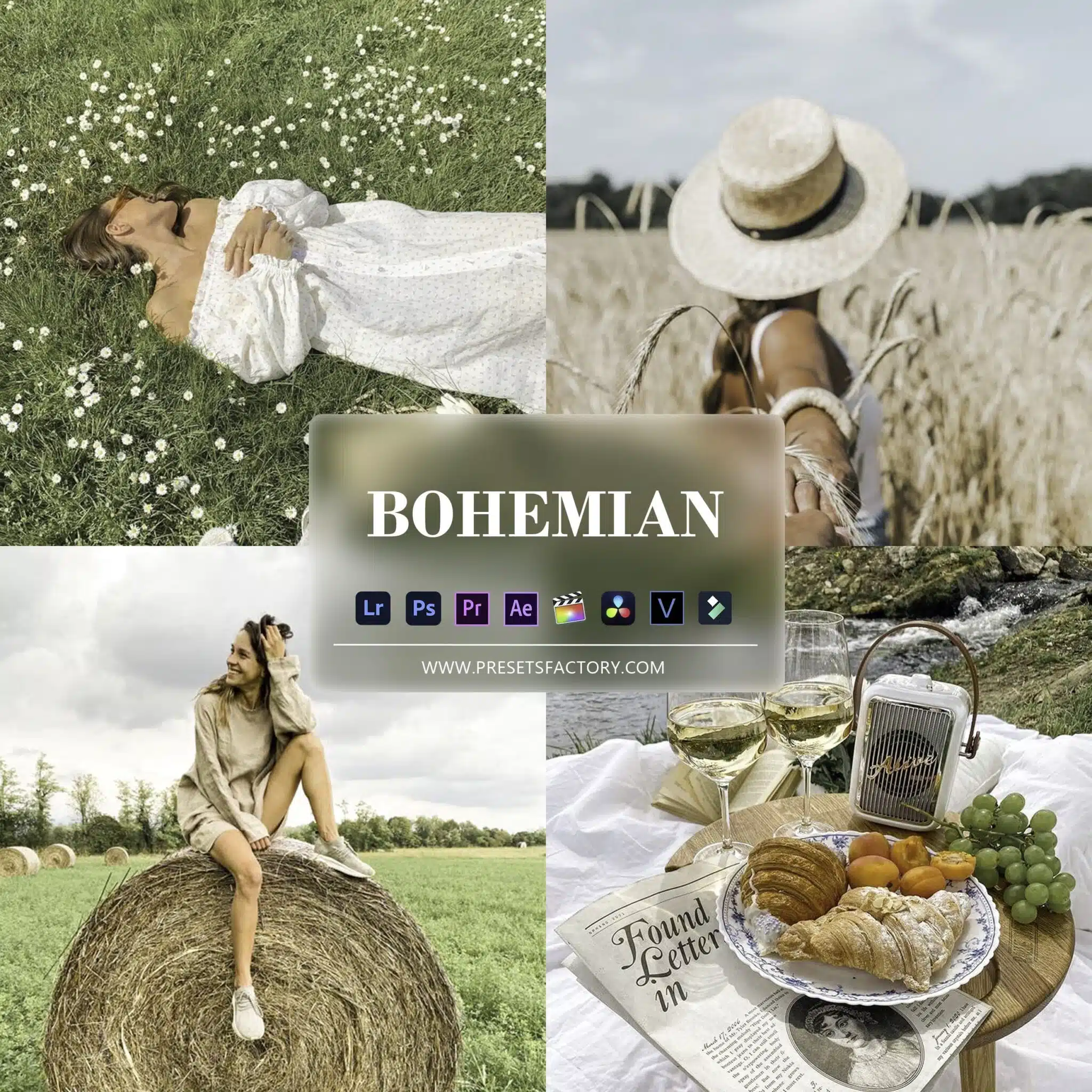 amazing Bohemian Presets collection