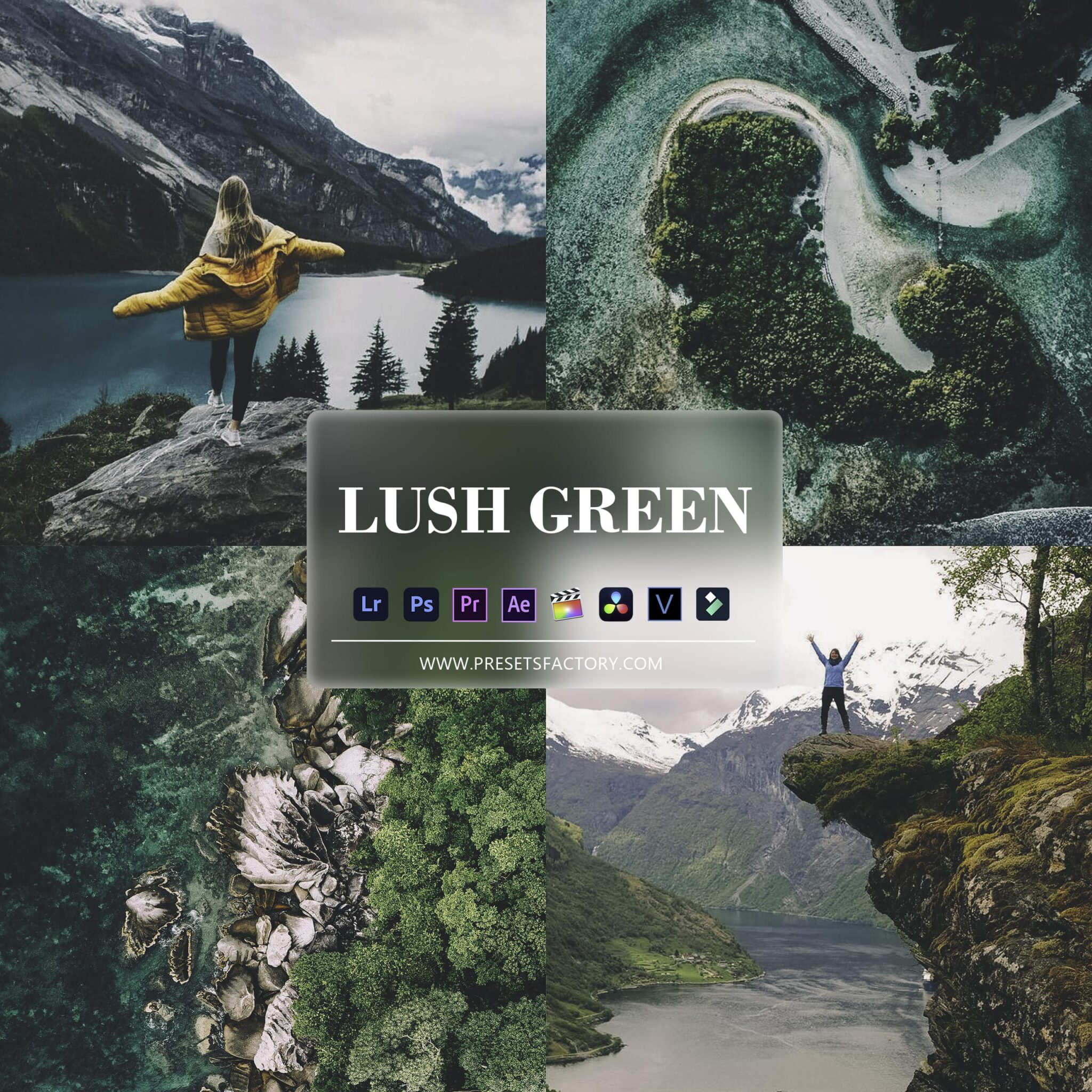 Lush Green Presets collection